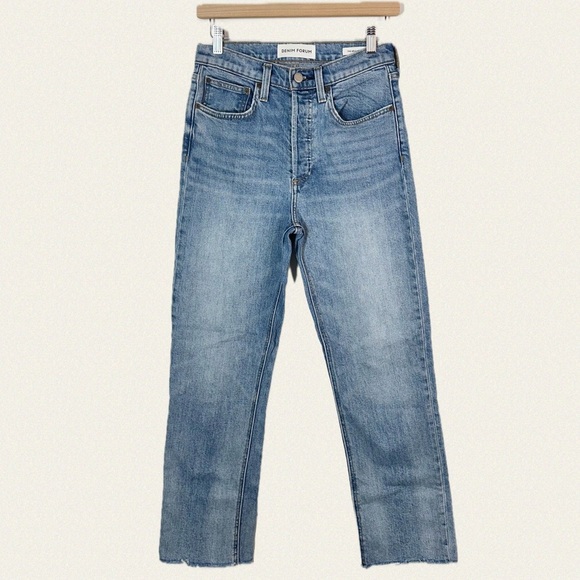 Denim Forum The Arlo High Rise Straight - Picture 8 of 11